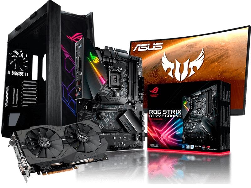 Computadora de escritorio gamer